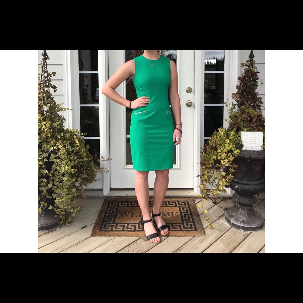 Calvin Klein dress.